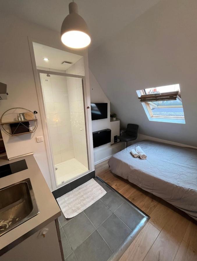 Cosy Studio Saint-Lazare Appartement Parijs Buitenkant foto